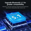 Car USB Bluetooth 5.1 FM Transmitter for Hands-Free Calls - 5