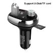 T62 Dual USB Charger & MP3 Player Bluetooth FM Transmitter Car Kit - 5