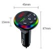 F13 Bluetooth FM Transmitter Car Charger with Hands-Free Calling - 3
