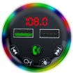 F13 Bluetooth FM Transmitter Car Charger with Hands-Free Calling - 5
