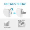 35W Dual Port PD3.0 USB-C Charger for iPhone/iPad, US Plug - 6