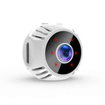 W8 Mini HD 1080P Wifi Smart Home Camera with Night Vision (White) - 1
