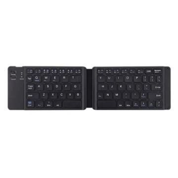 BT18 Magnetic Folding Bluetooth Keyboard for Phones, Tablets, PCs - 1