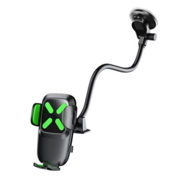 Universal Truck Bus Windshield Car Phone Holder - Green - 1