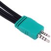 JUNSUNMAY 0.3m 3.5mm/2.5mm to 5xRCA AV Cable for Samsung TV - 6