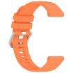 Garmin Forerunner 265S Orange Silicone Band Silver Buckle - 4
