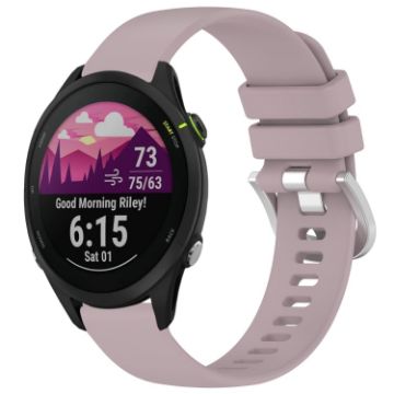 Garmin Forerunner 255S/255S Music Purple Silicone Watch Band - 1
