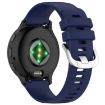Garmin Vivomove 3S Dark Blue Silicone Watch Band Silver Buckle - 2