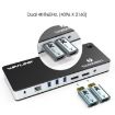 WAVLINK UTD21H 4K Dual DisplayPort Thunderbolt 3 Dock, US Plug - 2