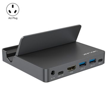 WAVLINK WL-UHP3D01 Type-C Docking Station Multi-Port USB HUB (AU Plug) - 1