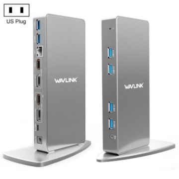 WAVLINK WL-UG69DK7 Type-C Universal Docking Station HUB Adapter - 1