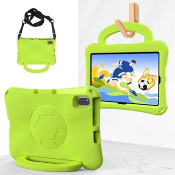 Samsung Galaxy Tab S6 Lite 2024 Football EVA Shockproof Case, Green - 1