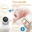 VB803 Baby Monitor with Lullabies & PTZ Rotation (EU Plug) - 6