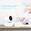 5" Infrared Night Vision Baby Monitor with Two-way Intercom (AU Plug) - 2