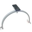 Foldable M12X LED Half Moon Nail Lamp, Touch Control, 56cm (EU Plug) - 2