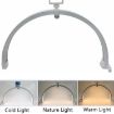 Foldable M12X LED Half Moon Nail Lamp, Touch Control, 56cm (EU Plug) - 5