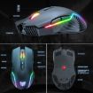 ONIKUMA CW905 Wireless Mouse with RGB Lighting, 2.4G - Black - 6