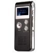 4GB SK-012 USB Dictaphone Recorder with WAV MP3 Player (Black) - 2