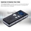 4GB SK-012 USB Dictaphone Recorder with WAV MP3 Player (Black) - 5