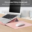 13" Red Multifunctional Mouse Pad & Laptop Bag Stand - 6