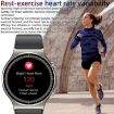 G08 1.3" TFT Smart Watch: ECG & Menstrual Reminder, Silver TPU Strap - 5
