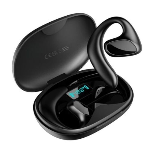 M8 Bluetooth Headset: 144 Language Translator Earphones (Black) - 1