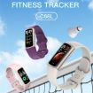 C68L Dark Blue Waterproof IP67 Smart Fitness Tracker Bracelet - 3