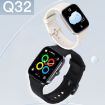 Q32 White IP67 Waterproof Smart Fitness Tracker with Bluetooth Call - 3