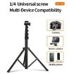 JMARY MT-39 Live Streaming DSLR Camera Stand & Phone Tripod - 5