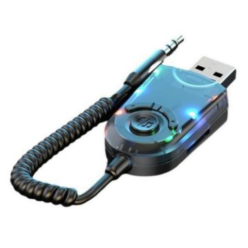 W9 USB Bluetooth 5.3 Car Music Receiver Wireless Audio Adapter - 1