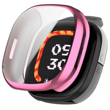 Fitbit Ace TPU Electroplated Soft Case, Full Coverage - Pink, LTE - 1