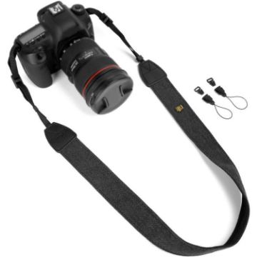 Canvas Camera Strap with Quick Release Buckles for DSLR/SLR - 1