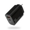 NORTHJO NOPD3002 30W USB-C PD & QC3.0 Dual Charger AU Plug (Black) - 1