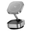 F2 Strong Magnet Foldable Car Phone Holder (Silver) - 1