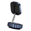 F2 Strong Magnet Foldable Car Phone Holder (Silver) - 2