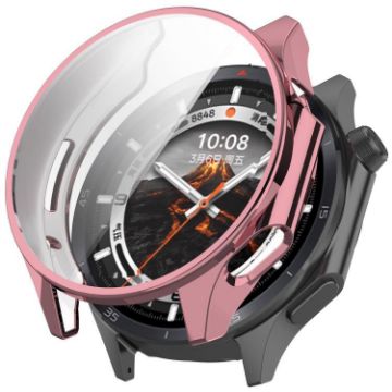 OnePlus Watch 3 Pink Electroplated TPU Full Coverage Protective Case - 1