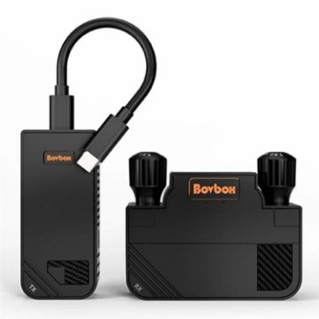 BOVBOX 091-TC Phone Projector USB C Wireless Transmitter Receiver UK Plug - 1