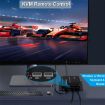 Dual Fiber LC Interface KVM HDMI Fiber Optic Extender US Plug - 5