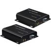 Dual Fiber LC Interface KVM HDMI Extender, EU Plug - 1