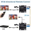 Dual Fiber LC Interface KVM HDMI Extender, EU Plug - 4