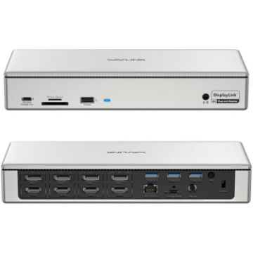 WAVLINK UG69PD12 Quad Monitor Dock for M1/M2 Mac & Windows - 1