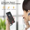 JUNSUNMAY Right Angle 3.5mm TRRS Audio Adapter Connector (Black) - 3