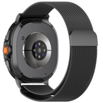 Samsung Galaxy Watch 8 Milanese Loop Band, Titanium Gun Metal - 1