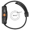 Galaxy Watch 8 Folding Magnetic Silicone Band, Steel Gray - 4