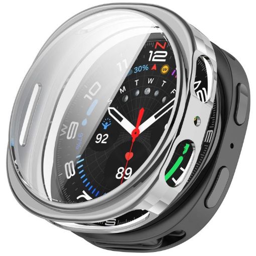 Galaxy Watch 8 44mm Silver TPU Electroplated Protective Case - 1
