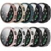 Samsung Galaxy Watch 8 Case 40mm Frosted Pink Tempered Film PC - 4