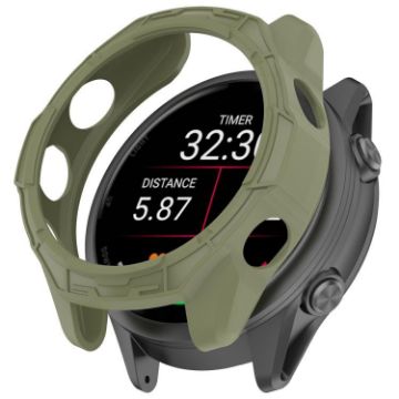 Garmin Forerunner 970 Green TPU Watch Protective Case Half Coverage - 1