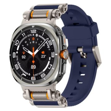 Samsung Galaxy Watch Ultra 47mm Silicone Band, Titanium Blue - 1