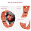Huawei Watch 5 46mm Black Dot Texture Silicone Band - 5