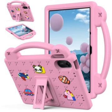 Xiaomi Redmi Pad 2 11" Kids EVA Shockproof Case with Handle - Pink - 1